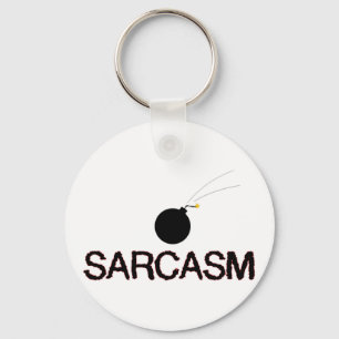 Sarcasm Bombed Key Ring