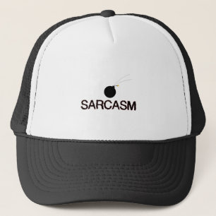 Sarcasm Bombed Trucker Hat