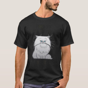 Sarcasm Cat I Had My Patience Tested I'm Negative T-Shirt