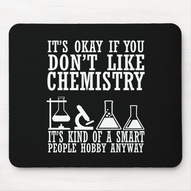 sarcasm chemistry mouse mat (Front)
