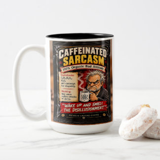 sarcasm coffee mug by ej gold