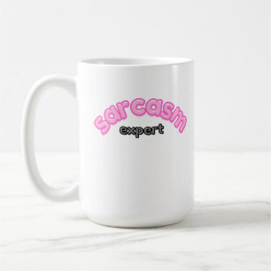 Sarcasm Expert Funny Coffee Mug Witty & Sassy Gi