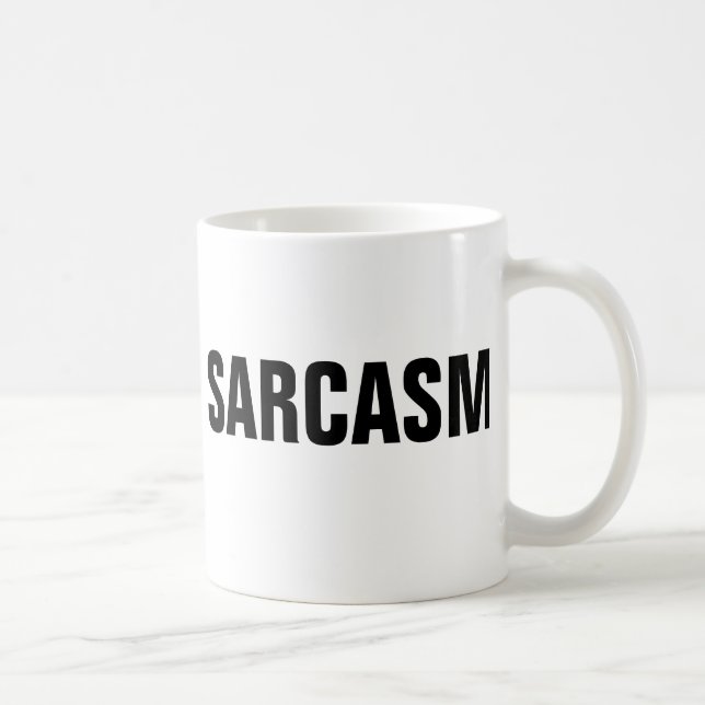 Sarcasm Identifier mug (Right)