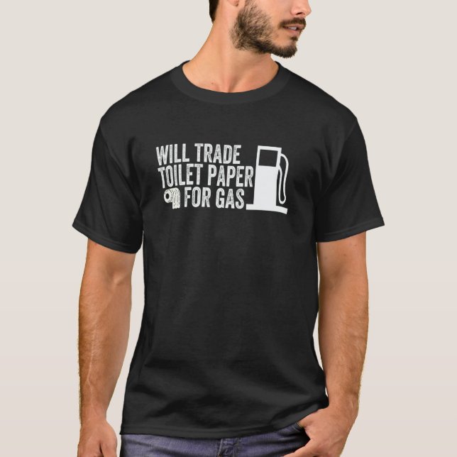 Sarcasm Inflation Saying For Men And Women Gas Pri T-Shirt (Front)