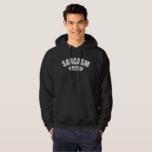 Sarcasm is my therapy funny typography gift hoodie