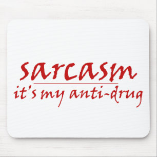 Sarcasm Mouse Mat