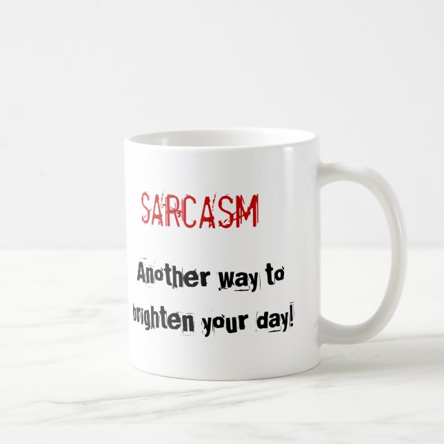 Sarcasm mug (Right)
