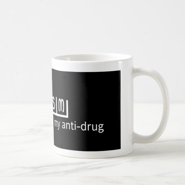 SARCASM my anti-drug mug (Right)