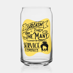 sarcasm quote can glass