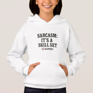 Sarcasm Skill Set Expert Typography