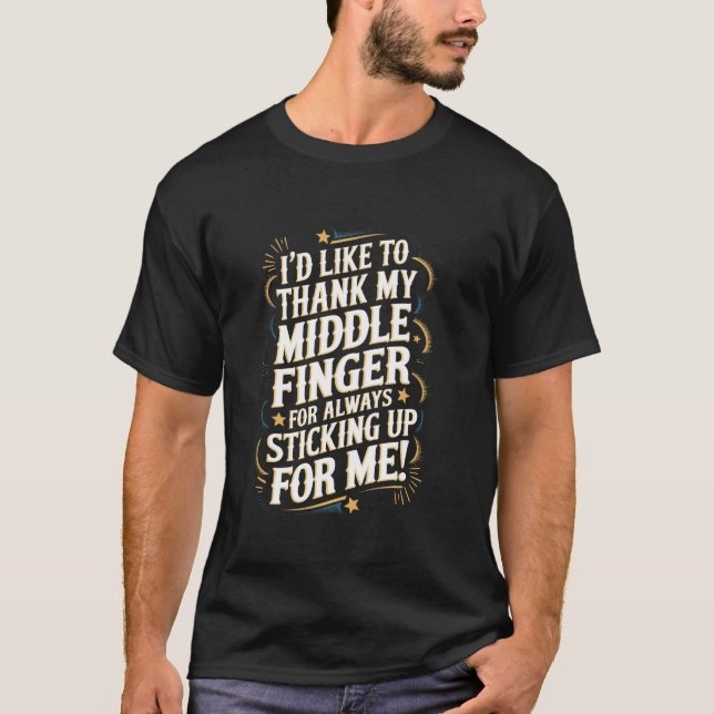 Sarcasm Statement For Sarcastic Prankster Sassy Ga T-Shirt (Front)