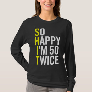 Sarcastic 50 Year Old B Day 50th Birthday Gag Gif T-Shirt