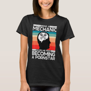 Sarcastic Adult Present Diesel Garage Mechanic Car T-Shirt