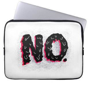 Sarcastic Antisocial Weird No Typography Laptop Sleeve