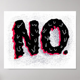 Sarcastic Antisocial Weird No Typography Poster