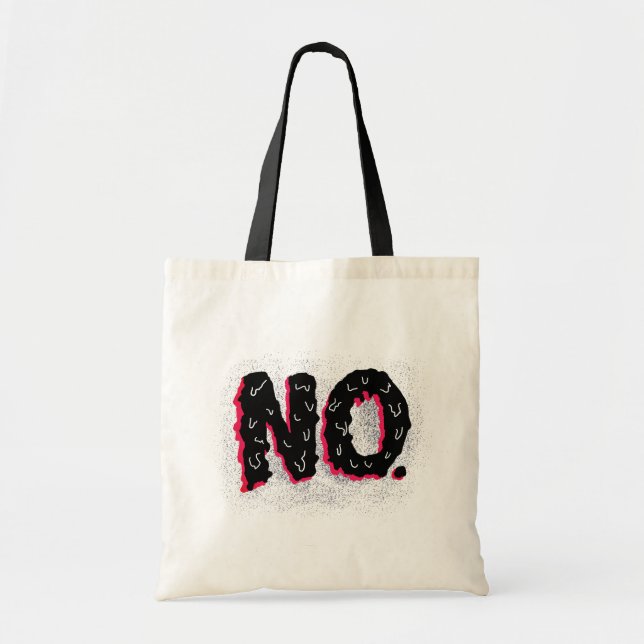 Sarcastic Antisocial Weird No Typography Tote Bag (Front)