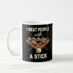 Sarcastic Billiard 8 Ball Humour Pool Coffee Mug<br><div class="desc">Sarcastic Billiard 8 Ball Humour Pool. Billard Player Cue Sports.</div>