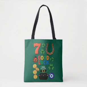 Sarcastic black cat &Lucky charms Tote Bag