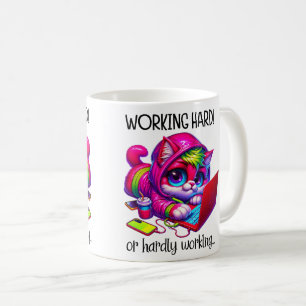 Sarcastic Cat Coffee Mug