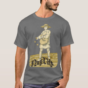 Sarcastic Chicken Nuggets Farmer Nug Life Chick Lo T-Shirt