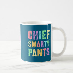 Sarcastic chief smarty pants promoted leader stem coffee mug