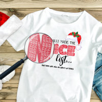 Sarcastic Christmas Naughty List Funny