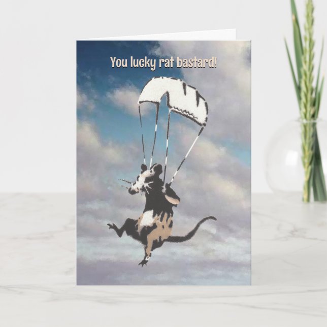 Sarcastic Early Retirement Card (Front)