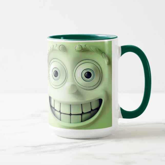 Sarcastic Face 3D Mug Wrap – Happiness is a Choice (Right)