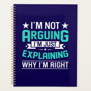 Sarcastic Funny Quote Design Planner