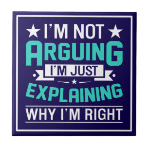 Sarcastic Funny Quote Design Tile