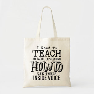 Sarcastic Funny Quote Tote Bag