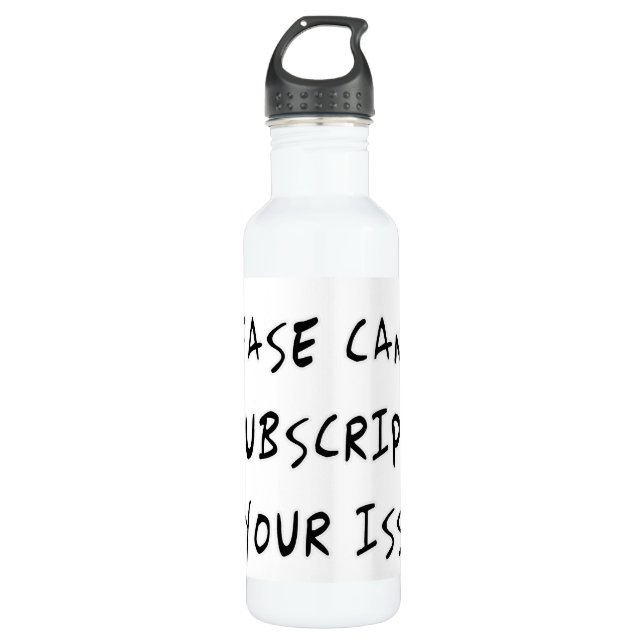 Sarcastic Funny Sayings and Quotes Salty Sarcasm 710 Ml Water Bottle (Front)