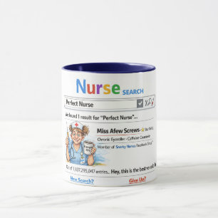 Sarcastic Funny Worst Nurse Mug