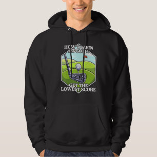 Sarcastic Golf Inspired Golf Sarcasm Related Golf Hoodie