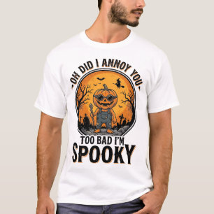 Sarcastic Halloween Shirt Funny Haunted Graveyard