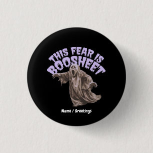 Sarcastic Horror Ghost Slang Pun Graphic 3 Cm Round Badge
