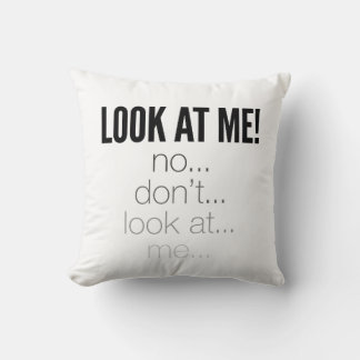 sarcastic humor typography design cushion