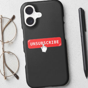 Sarcastic Introvert Humour - Unsubscribe Button