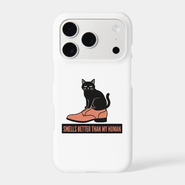 Sarcastic Linocut Cat in Shoe Meme (Back)