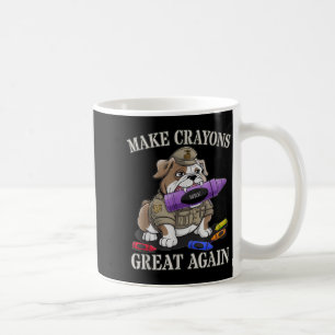 Sarcastic Make Crayons Great Officer Family Coffee Mug