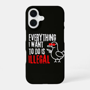 Sarcastic Meme Animal  iPhone 16 Case