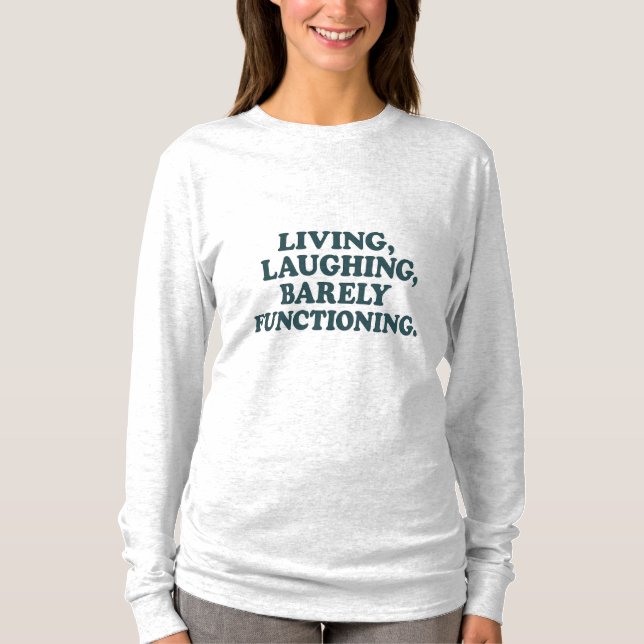  Sarcastic Mental Health Tee  (Front)