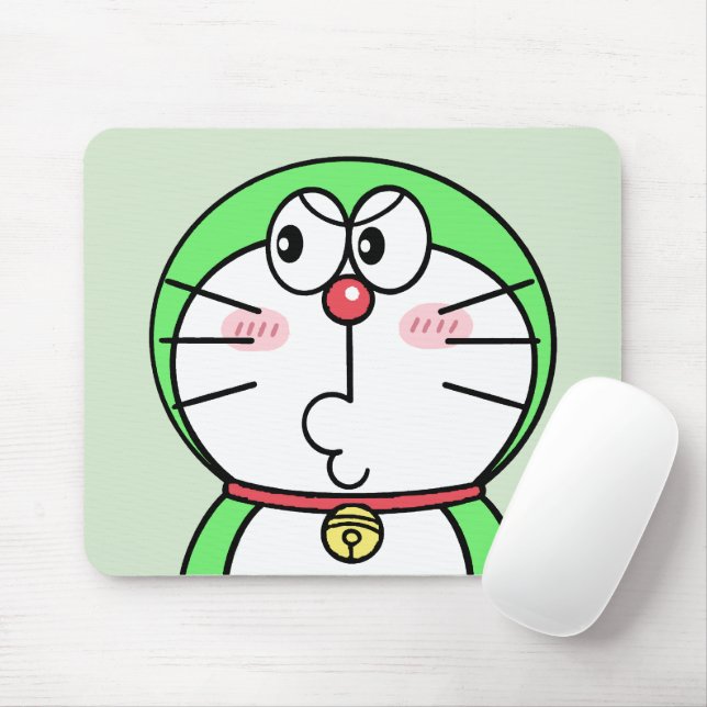 Sarcastic Mini Doraemon Mouse Mat (With Mouse)