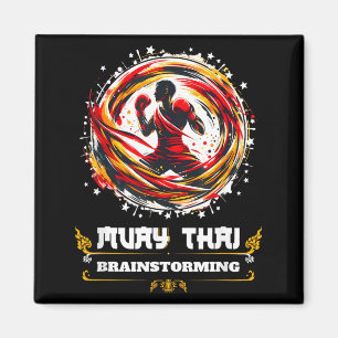 Sarcastic Muay Thai Kickboxing MMA Thai Martial Magnet