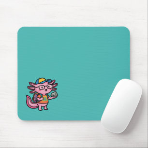 Sarcastic Nerd Axolotl I Axolotl Questions Meme Mouse Mat
