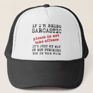 Sarcastic Offensive Funny Ball Cap Hat Quotes