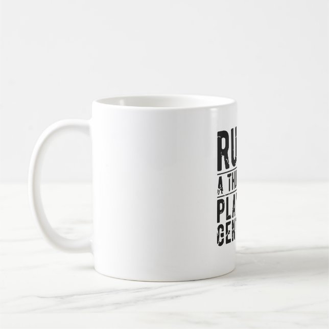 Sarcastic Rugby Players Quote Gift - Rugby Saying Coffee Mug (Left)
