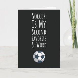 Sarcastic Soccer Cards Boys Sports For Him Funny