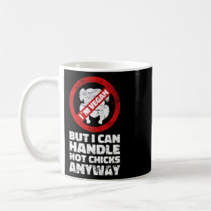 Sarcastic Vegan Chicken Quotes Vegetarian Coffee Mug