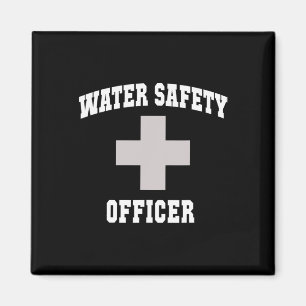 Sarcastic Water Safety Officer Boys Vacay Swim Cru Magnet